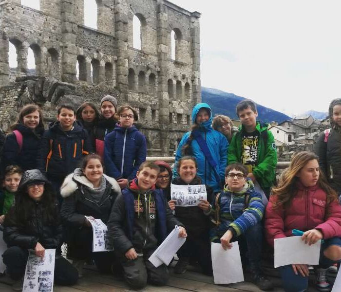 Gite scolastiche Aosta con guida turistica